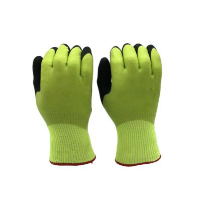 China Comfortable And Durable Yellow Hot Sale Garden Safety Eco-Friendly Glove-Multi Purpose for sale