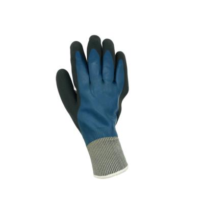 China Regular Style Eco - Friendly Safety Cut Resistant Gloves Working Gloves In Double Latex for sale