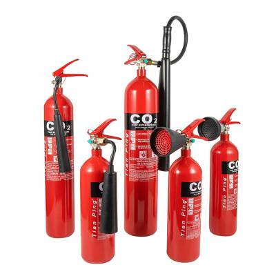 China Fire Fighting Rescue Rescue Manufacturer Direct Wholesale Co 2 Fire Extinguisher 1Kg 2Kg 6Kg 9Kg for sale