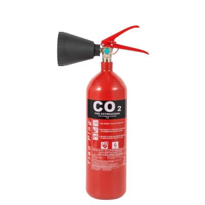 China Firefighting Emergency Rescue 2Kg Kitemark En3 CE CO2 Extinguisher CO2 Extinguisher Stainless for sale