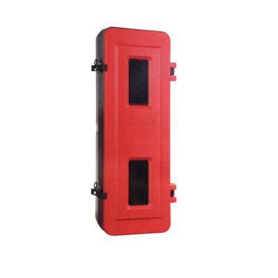 China Plastic fire fighting emergency rescue box for fire extinguisher 9kgs powder ext. outdoor CO2 and 5kg dry for sale