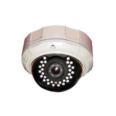 China 1.3MP easy to use vandalproof dome CCTV HD ip camera, security ip camera with POE Optional for sale