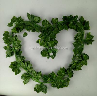 China Fabirc Artificial Leaves for Long Vine for sale