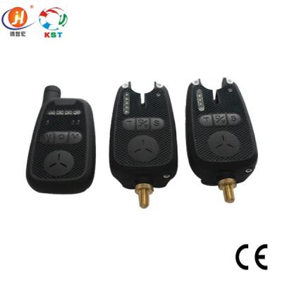 China Fishing Range Test Memory LED Four Color Bite Alarm With CE Certificate For Carp Fishing for sale