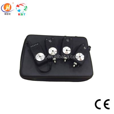 China ABS 3+1 New Design Wireless Good Feedback 4 Colors LED Carp Fishing Bite Alarm for sale