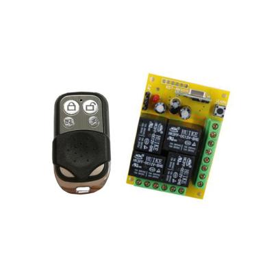 China Other wholesale four channels RF relay with learning code remote control for sale