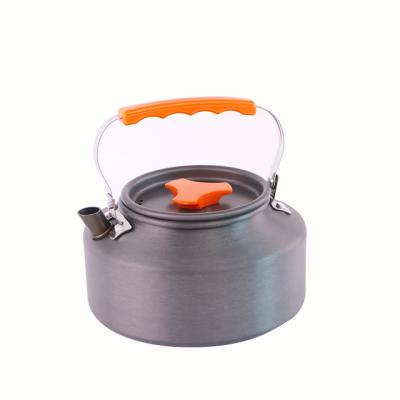 China Outdoor Camping Boosting Outdoor Travel Picnic Boosting Aluminum Water Kettle Camping Teapot Coffee Teapot for sale