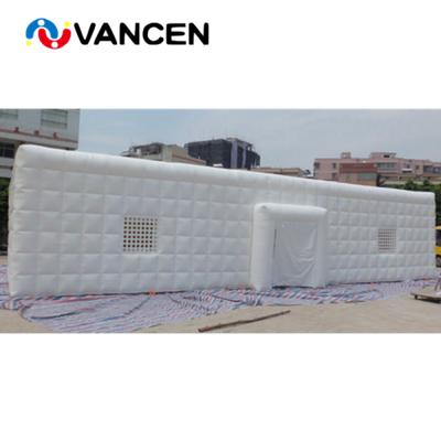 China Quick Deployment Air Sealed 0.55mm PVC Waterproof Durable Inflatable Bubble Tent Hot Sale Air Building Inflatable Wedding Tent For Sale for sale