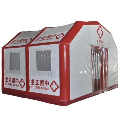 China Wholesale Military Inflatable Medical Tent Movable Portable Storage Tents Straight Tying Type Easy Installation Medical Tent for sale