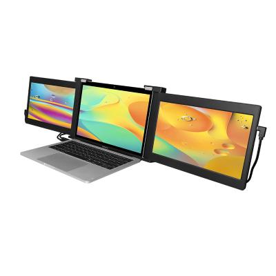 China 13.3 Inch Full HD Portable HDR Tri Monitor Laptop Triple Screen HDR Laptop Display for sale