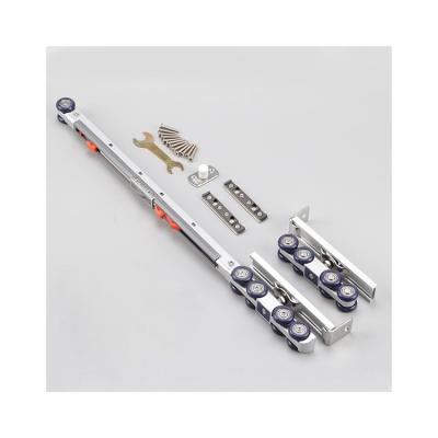 China Factory sale modern hot direct buffer damper set sliding door with screws alloy track pulley bumper for sale