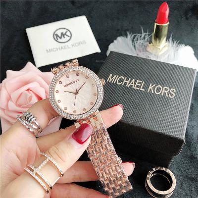 China Unisex high-end fashion men's home card Table steel belt of the watch with diamonds representation casual female goods WISH wholesale fashion for sale