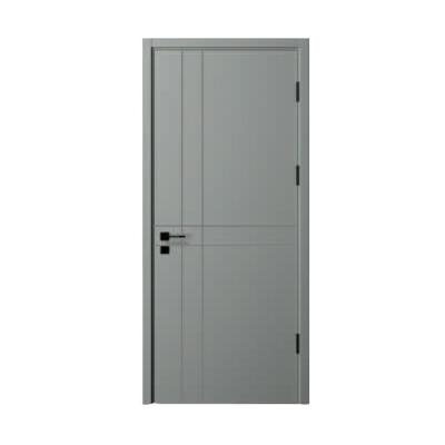 China Modern wooden composite sound insulation door for bedroom, simple bedroom door designs for sale