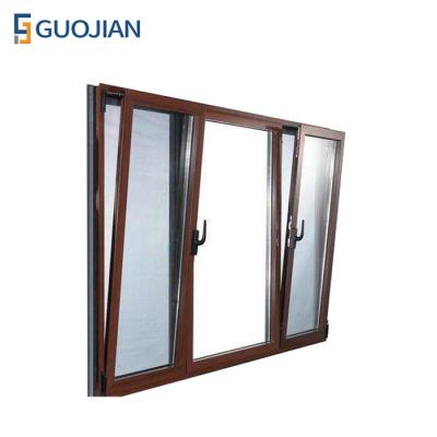 China 2019 Latest Sound PVC Tilt And Turn Window With TOP German Hardware for sale