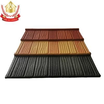 China EUROPEAN Guangzhou Metal Roofing Galvanized Zinc Roof Tiles Waterproof Stone Coated Steel Roofing Sheets for sale