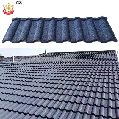 China EUROPEAN Lightweight Roman Roof Tiles Stone Coated Roofing Tile Steel Color Zinc Galvanized Roofing Sheet Tiles for sale