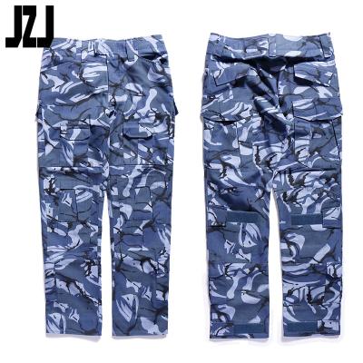 China ACU Newly Combat Digital Blue Camouflage Anti-wrinkle Military Pants for sale