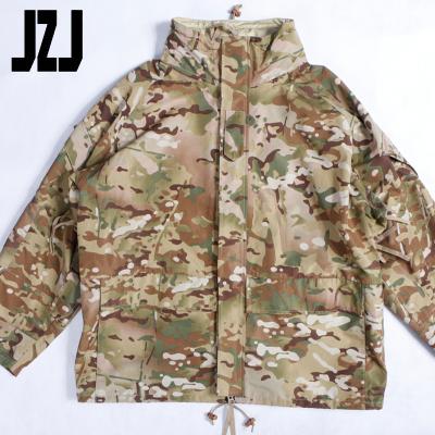 China US Army Anti-Static Mens T/C Rip Stop 3 Colors Drop Out Military Camouflage M65 Jacket for sale