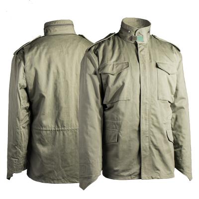 China Breathable Industry Olive Green M 65 Windproof Field Jacket for sale