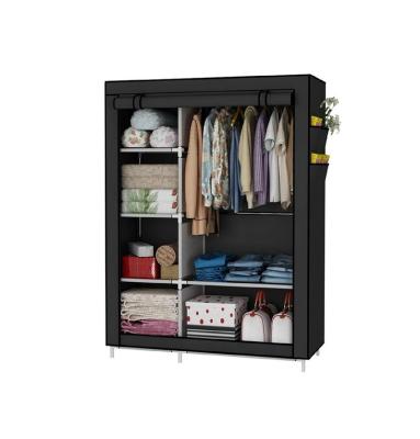 China Good Quality Wardrobe Clothes Storage Organizer (Other) Adjustable Suitable Prices Burial Non Woven Fabric Cover With Side Pockets for sale