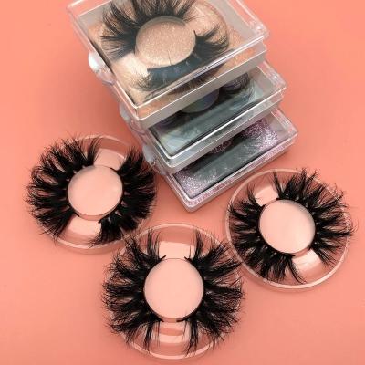 China 25mm Feather Eyelash Label Custom Private Label 3D Mink Eyelashes Natural Mink Eyelashes Vendor Wholesale Mink for sale