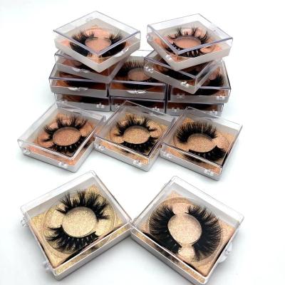 China Factory Own Brand Mink Eyelashes 25MM Lashes Real Mink Lashes 3d Feather Siberian Wholesale Price 25mm Siberian Fur 1 Pairs 0.1 for sale