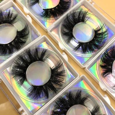 China Fast Shipping Feather Curls Pretty 3d Mink Strip Lashes 18mm 20mm 22mm 25mm Hand Made Mink Lashes for sale