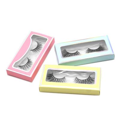 China Wholesale Soft 3d Mink Eyelash Fur 25mm Fluffy Fluffy Tapered Eyelash Clear Feather Private Label Strip 3d Mink Eyelashes for sale