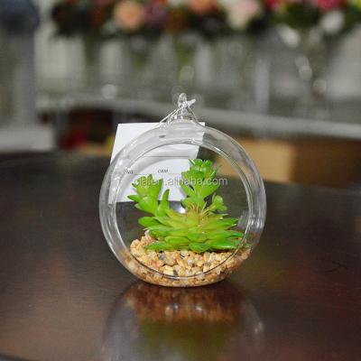 China Wholesale Geometric Mini Succulent Plant Home Decoration Glass Greenhouse for sale