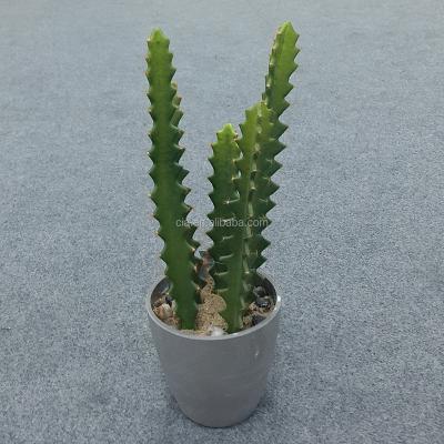 China Real Looking Artificial Potted Cacti Indoor Cacti Plants For Home Decor for sale