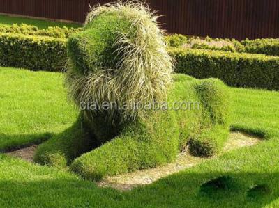 China Large Topiary Turf Natural Artificial Grass Animal Sculpture for sale