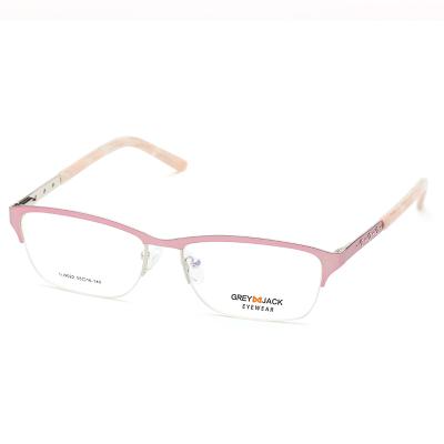 China Wholesale Hot Sale Fashion Eyewear Metal Glasses Frames Reading Glass GJ9022 2022 For Women Men for sale