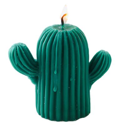 China Custom Shape Wedding Party Cactus New Weddings Candles Home Decor Bath and Bodies Luxury Candle Scented Candles for sale