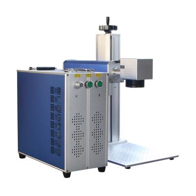 China Laser Marking Portable Handheld Fiber Laser Marking Machine For Raycus MAX IPG Laser Source With Rotary for sale