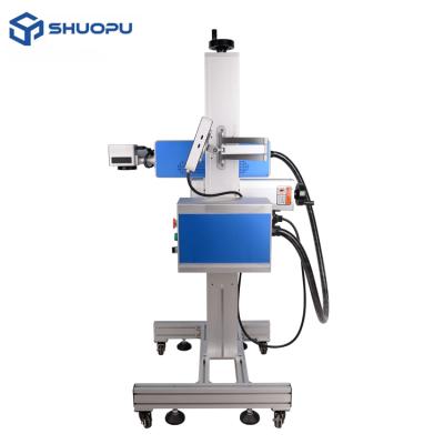 China Laser Expiration Date Coding Machine Marking Embossing Plastic Tubes Pilot CO2 Laser Marking Machine Flight for sale