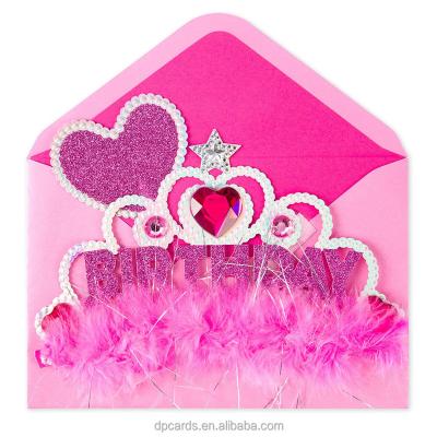 China Europe High Quality Birthday Gift For 3 Year Old Girl Cute Birthday Card for sale