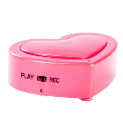 China Recorded sound will undeleted after battery spare high quality mini sound module heartbeat tape recorder box voice recording box for toy for sale