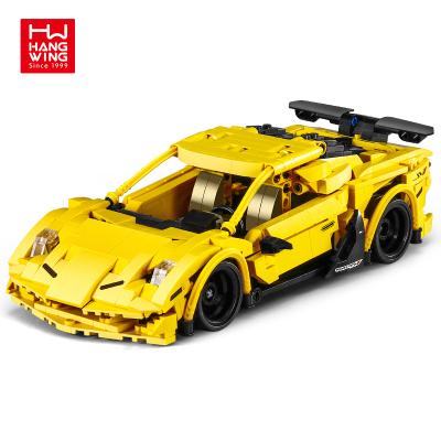 China DIY Brick 851Pcs Toys Sports Car Building Educational Children Diy Sets New 2021 Building Block Toy Aventador China Sports Cars Baustein for sale