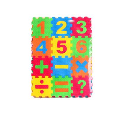 China No EVA Puzzle Mat 36PCS Interesting Math Learning Toy Children for sale