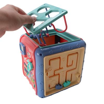 China Educational Center Toy Shape Sorter Toy Kid Play Activity Cube Game with Tons of Functions and Skills - Great Gift Toys for 1 Year Old for sale