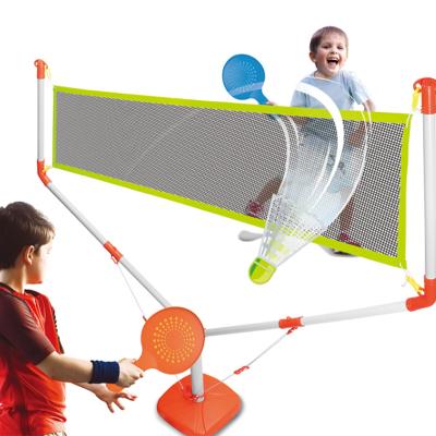 China Playing HW PLAYS 2021 Kids Outdoor Fun Sports Exercise and Fitness Racket Combination Game Badminton RACKET Y-Set for sale