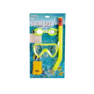 China Silicone swimming glassess 43x23.5x7 cm diving and breathing swimming cube for sale