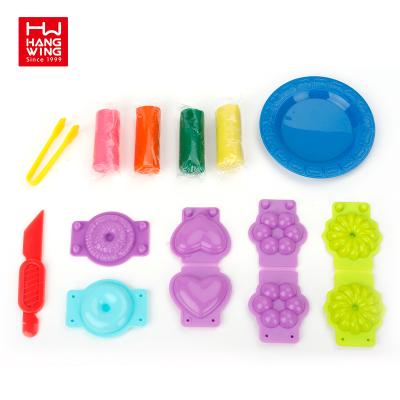 China Color Mud Set Toys Kids Educational Toy Diy Tools Set Is Soft Children Light Plasticine Clay for sale