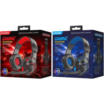 China Headband KAKU New Products Series Competitive Gaming Headset Wired Earphones for sale