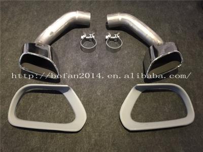 China 304 Stainless Steel Exhaust System Muffler Tail Pipe For BMW X5 E70 for sale