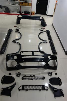 China X5 F15 2014~ON M-SPORT plastic body kit skirt bumper side wheel trims tail pipe /PP/8set for sale