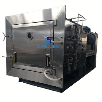 China 304 Stainless Steel Industrial Lyophilizer 10 Square Meters 100kg Input Capacity for sale