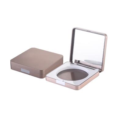 China JL-EC202 envases de empaquetado del maquillaje del colorete de la sombra de ojos del cosmético de la belleza del cuadrado 10g del sombreador de ojos a granel de la paleta con el espejo en venta