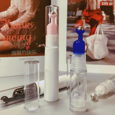 China Rollo rellenado respetuoso del medio ambiente plástico de Viberation del masaje del suero 6ml 10ml 12ml 15ml del ojo de la botella de la carga rodada JL-RL006 en la botella en venta