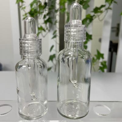 China New PETG Dropper For Glass Bottle 30ml 50ml 100ml Dropper Set for sale